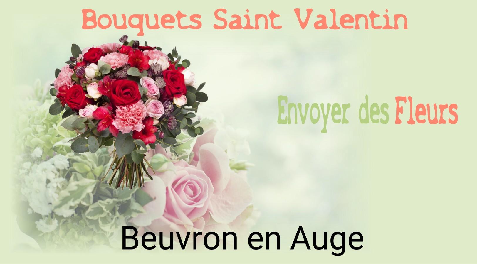 Roses de Saint-Valentin livrées à Beuvron-en-Auge